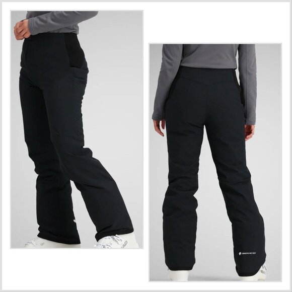 Obermeyer Womens Sugarbush Stretch Insulated Ski Pant Black Sz 6 Snowboard - Picture 1 of 16